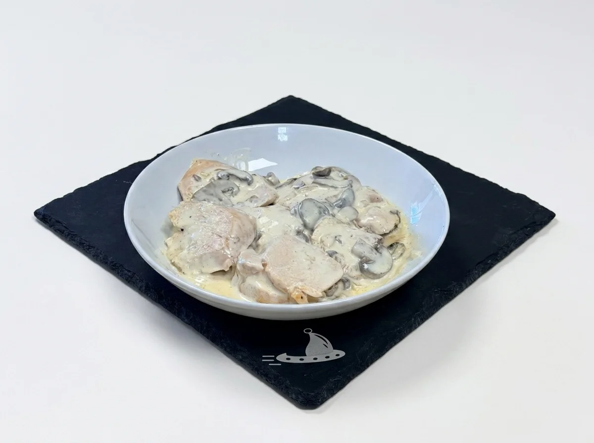 Pechuga de Pollo Asada con Setas