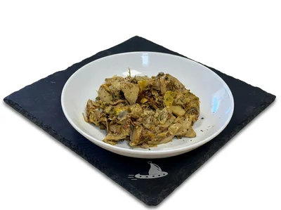 Alcachofas con Jamon Serrano