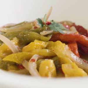 Detalle de Ensalada de pimientos asados