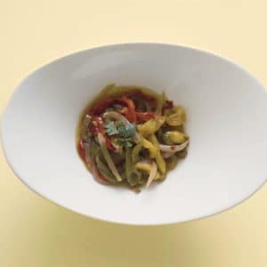 Ensalada de pimientos asados