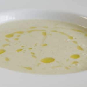 Detalle de Crema de calabacín